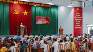 XÃ SÔNG RAY TỔ CHỨC HỘI NGHỊ TỔNG KẾT CÔNG TÁC BẦU CỬ ĐẠI...