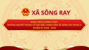 DANH SÁCH CHÍNH THỨC NHỮNG NGƯỜI TRÚNG CỬ ĐẠI BIỂU HĐND DÂN XÃ SÔNG RAY , KHOÁ II NHIỆM KỲ 2026 2031 (2)