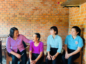 ĐOÀN CÔNG TÁC ỦY BAN MTTQ VIỆT NAM TỈNH ĐỒNG NAI LÀM VIỆC TẠI XÃ SÔNG RAY