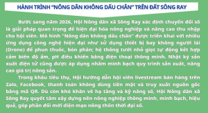 HỘI NÔNG DÂN XÃ SÔNG RAY THAM GIA CUỘC THI "NÔNG DÂN ĐỒNG NAI THỜI ĐẠI SỐ”
