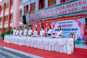 KHAI MẠC ĐẠI HỘI THỂ DỤC THỂ THAO XÃ SÔNG RAY LẦN THỨ I NĂM 2026