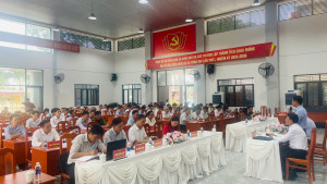 ĐẢNG BỘ XÃ SÔNG RAY TỔ CHỨC HỘI NGHỊ BAN CHẤP HÀNH ĐẢNG BỘ XÃ KHÓA I, NHIỆM KỲ 2025 – 2030 (LẦN THỨ TƯ, MỞ RỘNG)