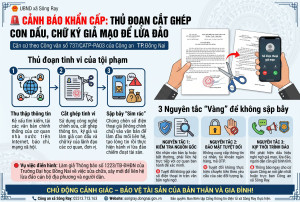 CẢNH BÁO KHẨN CẤP: COI CHỪNG "SẬP BẪY" VĂN BẢN GIẢ MẠO CỦA CƠ QUAN NHÀ NƯỚC!