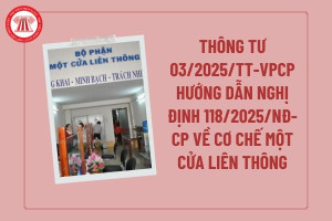Thông tư số 03/2025/TT-VPCP ngày 15/9/2025 của Văn phòng Chính phủ