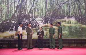 Công diễn vở kịch nói “Những chiến binh bất tử”