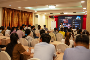 Toàn cảnh lớp tập huấn kỹ năng lễ tân, giao tiếp và phục vụ khách du lịch năm 2026