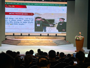 HỘI NGHỊ TẬP HUẤN CÔNG TÁC THÔNG TIN ĐỐI NGOẠI NĂM 2026