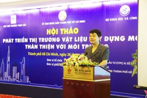 Hội thảo phát triển thị trường vật liệu xây dựng mới, thân thiện với môi trường.