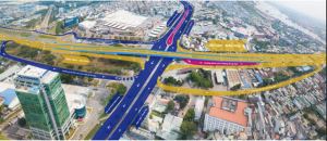 Khảo sát thực tế để xem xét phương án đề xuất tổ chức giao thông tại nút giao Ngã 4 Vũng Tàu