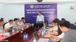 Ủy ban Khoa học, công nghệ và môi trường của Quốc hội khảo sát nhà máy thủy điện Trị An và làm việc với Đồng Nai phục vụ thẩm tra dự án Luật Điện lực (sửa đổi).
