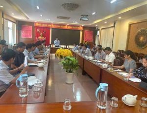 Phó chủ tịch UBND tỉnh Đồng Nai Hồ Văn Hà làm việc với Sở Xây dựng về lĩnh vực giao thông, quy hoạch, nhà ở xã hội