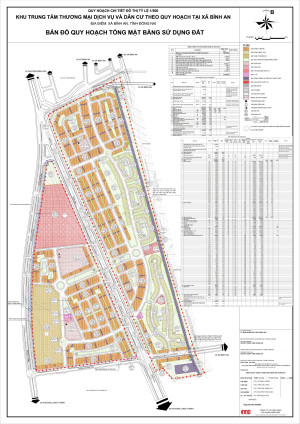 Công bố, công khai đồ án quy hoạch chi tiết đô thị tỷ lệ 1/500 Khu trung tâm thương mại dịch vụ và dân cư theo quy hoạch tại xã Bình An, tỉnh Đồng Nai (xã Long Đức, huyện long Thành cũ).