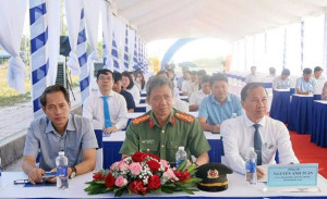 Thông xe kỹ thuật dự án đoạn 2 đường 25C giai đoạn 1 tại xã Nhơn Trạch