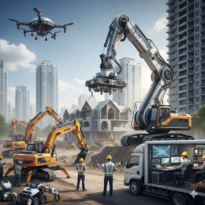 Robot xây dựng – nhân tố quan trọng đẩy nhanh sự phát triển của ngành công nghiệp xây dựng