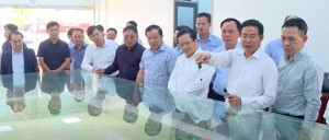 Đoàn công tác Ban Chính sách, chiến lược Trung ương khảo sát thực tế tại Cảng hàng không quốc tế Long Thành