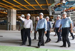 Bộ trưởng Bộ Xây dựng kiểm tra tiến độ Dự án Cảng hàng không quốc tế Long Thành