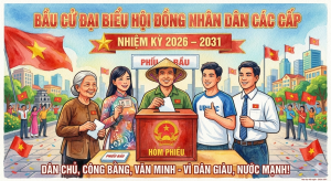 Toàn Đảng, toàn dân, toàn quân quyết tâm tổ chức thành công  cuộc bầu cử đại biểu Quốc hội khóa XVI và đại biểu Hội đồng nhân dân các cấp nhiệm kỳ 2026 – 2031