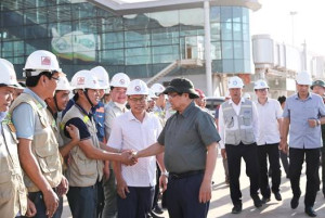 Thủ tướng Chính phủ Phạm Minh Chính kiểm tra Dự án Sân bay Long Thành