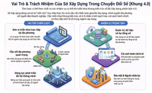 KHUNG KIẾN TRÚC SỐ BỘ XÂY DỰNG (Phiên bản 4.0):  “Xương sống số” cho quá trình chuyển đổi số ngành xây dựng