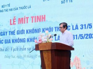 Ngày Thế giới không thuốc lá 2025: “Vạch trần sự hấp dẫn giả tạo”