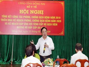 Hội nghị tổng kết công tác phòng, chống dịch bệnh năm 2019; triển khai kế hoạch phòng, chống dịch bệnh viêm đường hô hấp cấp do COVID-19 (nCoV)