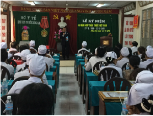 Bệnh viện Nhi đồng Đồng Nai tổ chức Lễ kỷ niệm 63 năm ngày Thầy thuốc Việt Nam (27/02/1955 - 27/02/2018)