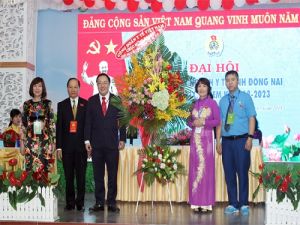 Đại hội Công đoàn ngành Y tế Đồng Nai lần thứ IX: Đồng chí Phan Huy Anh Vũ giữ chức Chủ tịch công đoàn