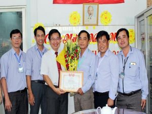 Khen thưởng đột xuất Trung tâm Pháp Y