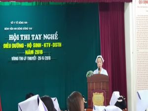 Hội thi tay nghề Điều dưỡng - Hộ sinh - Kỹ thuật viên - Dược sĩ trung học năm 2018 tại Bệnh viện Nhi đồng Đồng Nai