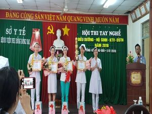Lễ tổng kết Hội thi tay nghề Điều dưỡng - Hộ sinh - Kỹ thuật viên - Dược sĩ trung học năm 2018 Bệnh viện Nhi đồng Nai