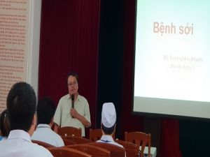 Hội thảo chuyên đề bệnh tay chân miệng, bệnh sởi tại Bệnh viện Nhi đồng Đồng Nai