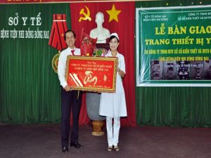 Bệnh viện Nhi đồng Đồng Nai được tặng gói thiết bị y tế trị giá trên 15 tỷ đồng