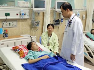 Thực hiện thành công kĩ thuật bít dù trong điều trị tim bẩm sinh