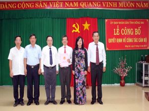 Bổ nhiệm Phó Giám đốc Sở Y tế Đồng Nai