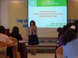 TẬP HUẤN “TĂNG CƯỜNG KỸ NĂNG GIAO TIẾP CHO NHÂN VIÊN CÔNG TÁC XÃ HỘI TẠI CÁC BỆNH VIỆN”