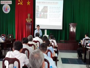 Tập huấn hướng dẫn tiêu chuẩn, thủ tục đăng ký GSP kho bảo quản vắc xin