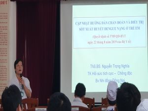 Hôi thảo chuyên đề tháng 9/2019 tại Bệnh viện Nhi đồng Đồng Nai