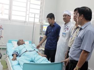 Trung tâm y tế huyện Trảng Bom triển khai chạy thận nhân tạo