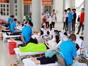 197 người tham gia hiến máu nhân đạo