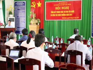 Cụm thi đua khối Y tế dự phòng tỉnh hoàn thành tốt các nhiệm vụ chuyên môn