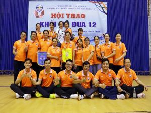 Sở Giáo dục và Đào tạo giành giải nhất toàn đoàn hội thao cụm thi đua số 12