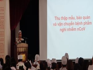 TẬP HUẤN HƯỚNG DẪN CHẨN ĐOÁN, ĐIỀU TRỊ VÀ PHÒNG NGỪA BỆNH VIÊM ĐƯỜNG HÔ HẤP CẤP DO CHỦNG MỚI CỦA VI RÚT CORONA