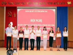 Đảng bộ Sở Y tế sơ kết công tác xây dựng Đảng 6 tháng đầu năm 2020