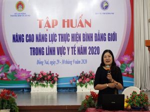 Nâng cao năng lực thực hiện bình đẳng giới trong lĩnh vực y tế