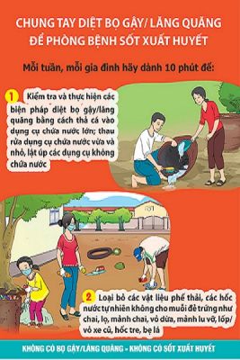 Chủ động phòng, chống dịch bệnh sốt xuất huyết