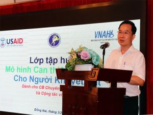 Nâng cao năng lực cho cán bộ làm công tác phục hồi chức năng