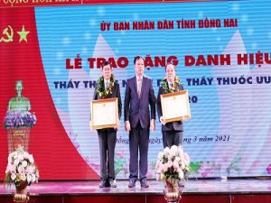 Vinh danh 40 cá nhân được phong tặng Thầy thuốc Nhân dân, Thầy thuốc Ưu tú của ngành Y tế Đồng Nai