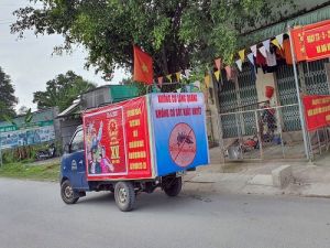 Tích cực diệt muỗi, diệt lăng quăng phòng chống bệnh sốt xuất huyết