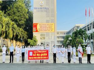 Lấy mẫu xét nghiệm cho gần 80.000 người trong 4 xã phong tỏa tại huyện Thống Nhất