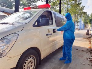 Tài xế chở F0: "góp sức chống dịch đến khi dịch bệnh được đẩy lùi mới thôi"